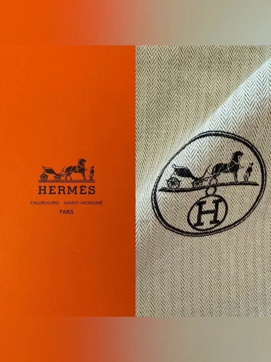 Hermes Kelly32 Retourne,Togo, BleuJean/Gold, box/duster/twilly, PRICE FIRM - Picture 10 of 17